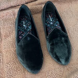 Birdies velvet loafers gray 8.5